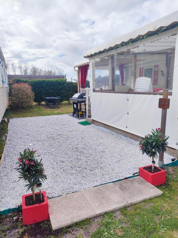 Mobil home climatisé au Domaine Lalande à Mimizan Exterior foto